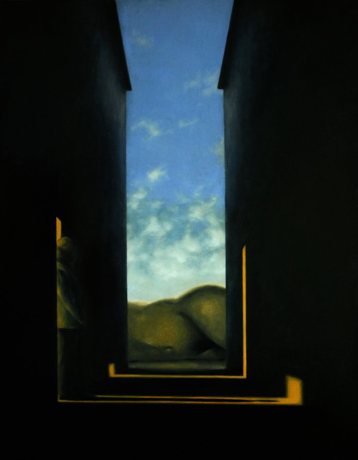 El camí de les delícies / Acrylic on canvas, 116x89 cm, 2003